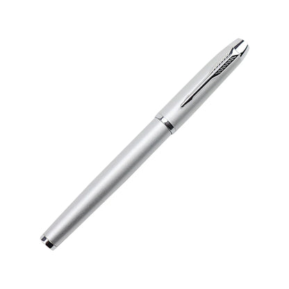 Luxury Stainless Steel Rollerball Signature Pen – Business & Office Ballpoint Pen for Students & School Supplies