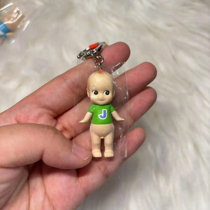 Sonny Angel Mini Figure – Letter Series Alphabet Keychain, No Box or Bag