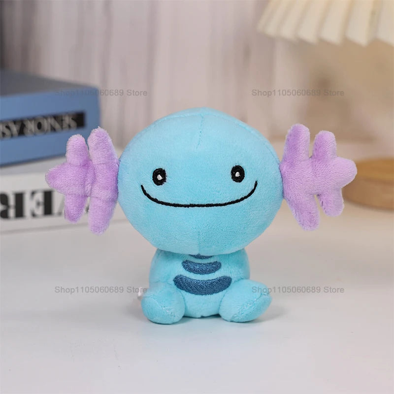 Kawaii Wooper Plush Toy 10cm – Soft Stuffed Pokemon Doll Cartoon Figure for Kids