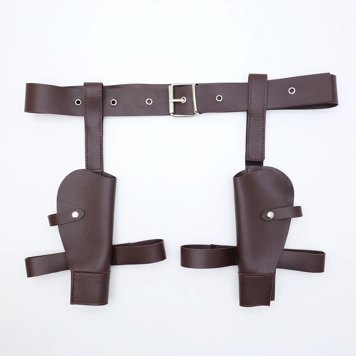 Ancient Tombs Lara Gun Holster Belt – Women’s Western Denim Cosplay Belt for Role-Playing & Costume Guns Holder