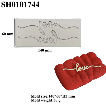 Hollow Chocolate Chips Silicone Baking Mold — Leaf & Honeycomb Design Sugarcraft Lace Mat for Dessert Decoration