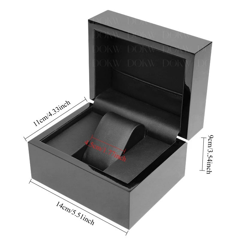 Luxury Wooden Watch Box — 1/2/3/5/6/10/12 Grid Organizer & Holder for Men’s and Women’s Watches, Jewelry Display