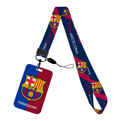 Spain Football Team Lanyard – ID Card Holder, Badge Case & Neck Strap Gift