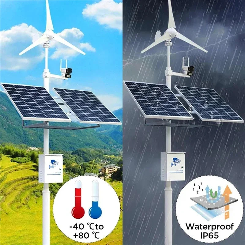 300W/600W Solar Panel Kit - Complete 12V Polycrystalline USB Power, Portable Outdoor Rechargeable Solar Cell Generator