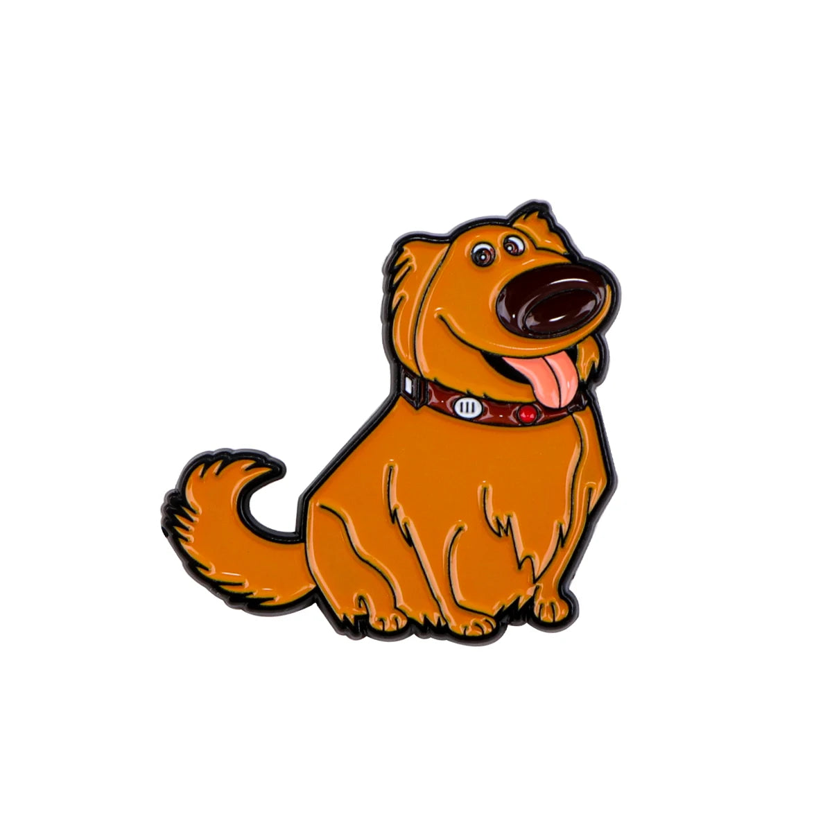 Cartoon Dog Enamel Pin – Cute Animal Brooch for Women’s Lapel, Backpacks & Fashion Accessories