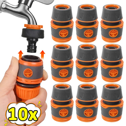 Garden Hose Quick Connector - Faucet Extender and Water Pipe Connection Fittings for Irrigation and Watering 1/10PCS