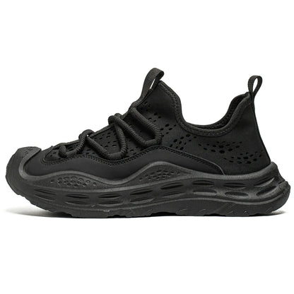 Men’s Casual Sport Sneakers - Breathable Thick Sole Shoes with Anti-Skid & Wear-Resistant Design