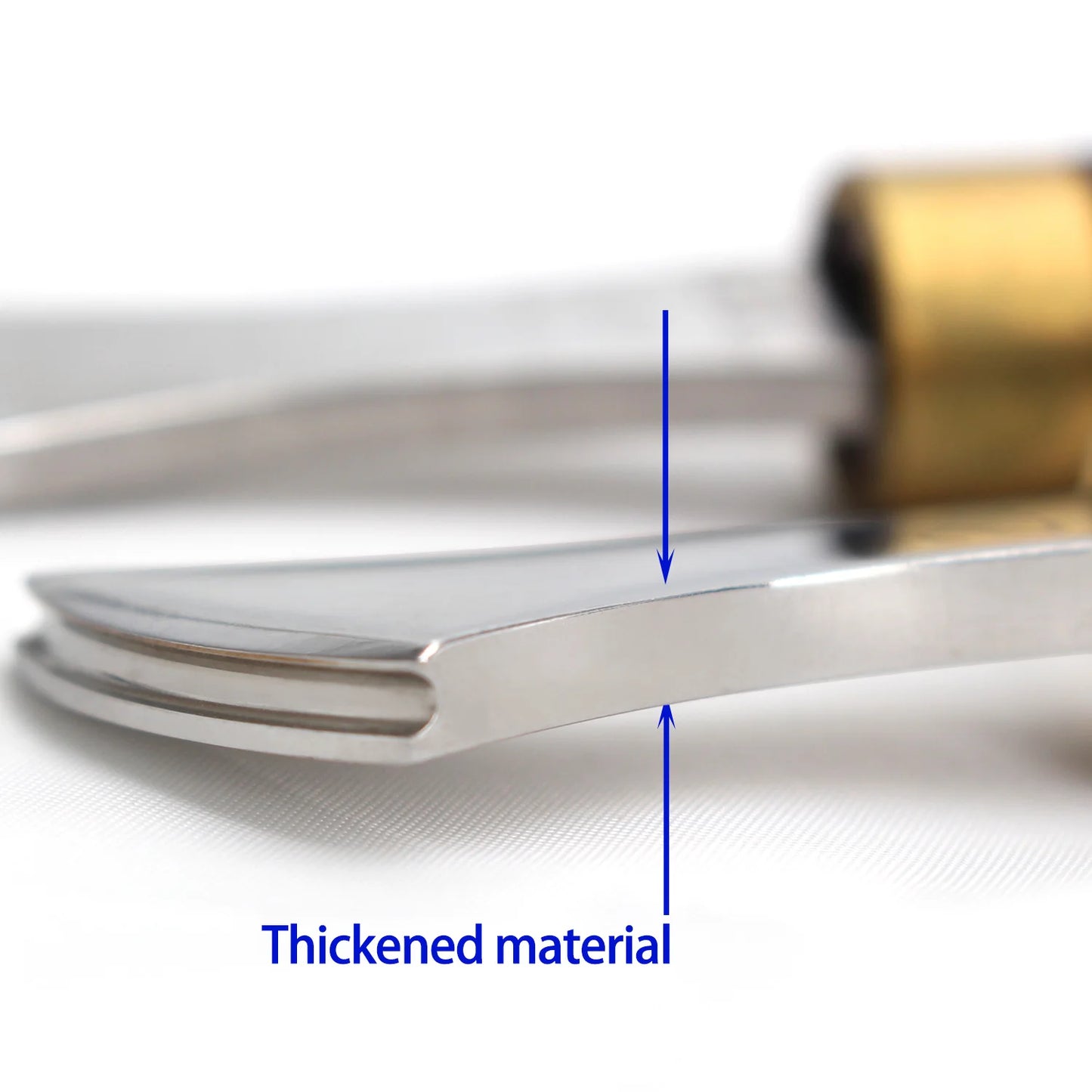 Leather Edge Creaser Tool – Stainless Steel Shallow Slot Groove for Leathercraft Crimping & Hot Pressure Work