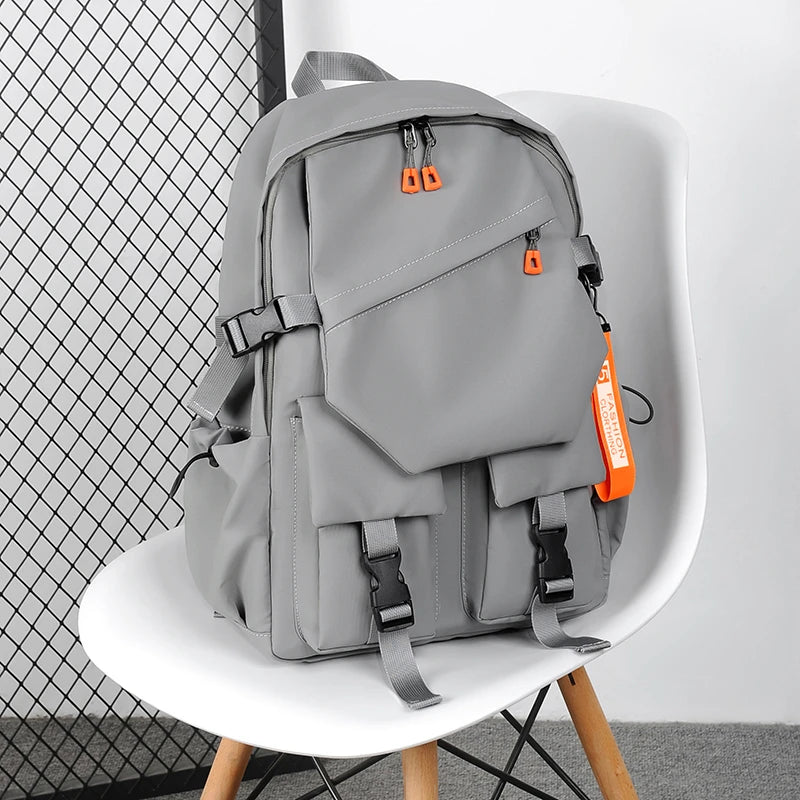 Luxury Men’s Backpack — High-Quality 15.6" Laptop Bag, Waterproof Travel & School Backpack, High-Capacity Fashion Bag