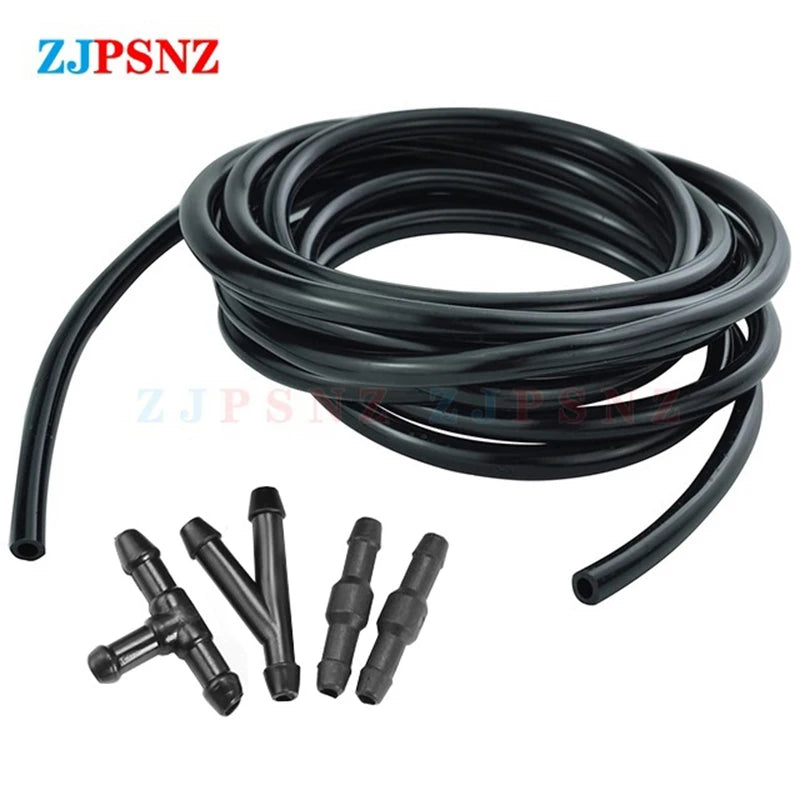 Automotive Windshield Washer Hose Connector - T/Y Splitter for Windshield Wiper Tube, Car Wiper Blade Pipe