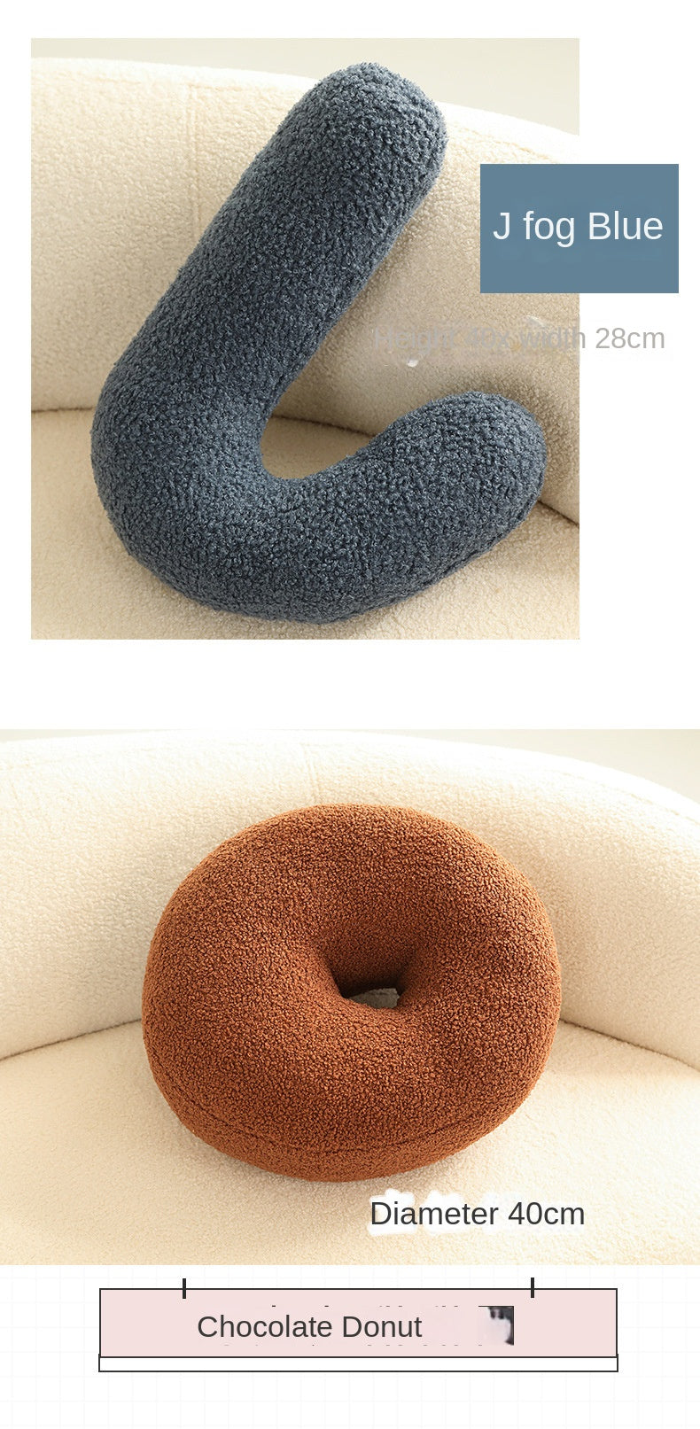 Nordic Cloud Plush Throw Pillow – Geometric Twisted Round Cushion for Sofa, Headrest & Window Seat Decor