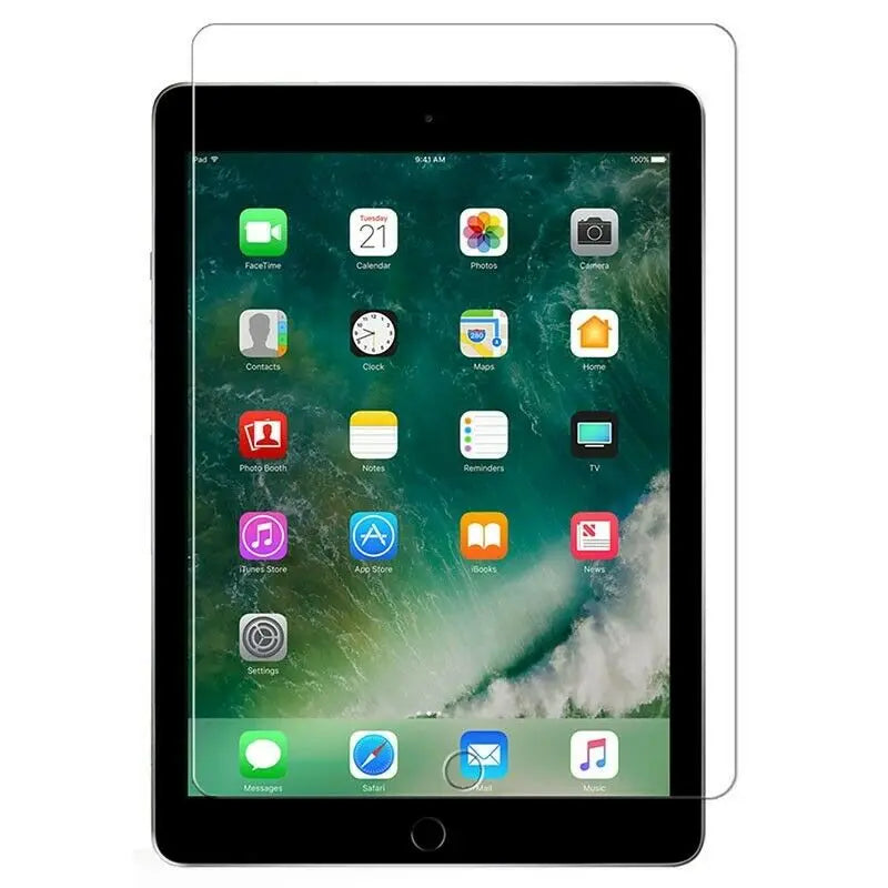 Tempered Glass Screen Protector for iPad 9.7" 2017 5th Gen & 2018 6th Gen – HD Scratch-Resistant Protective Film