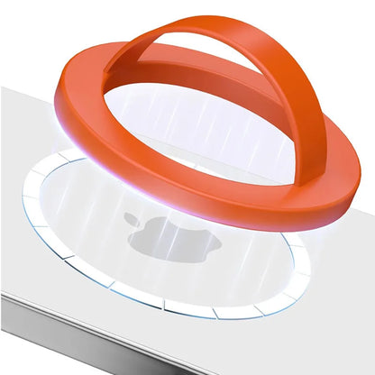 Magnetic Liquid Silicone Phone Finger Strap – Hands-Free MagSafe Grip and Stand for iPhone 17 and 16 Series
