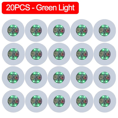 LED Coaster Sticker – Battery-Powered Luminous Glass & Bottle Pads for Bars, Parties, and Drink Decor