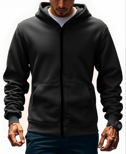Autumn/Winter Loose Cotton Hoodie – Unisex Casual American Fashion Backpack Style