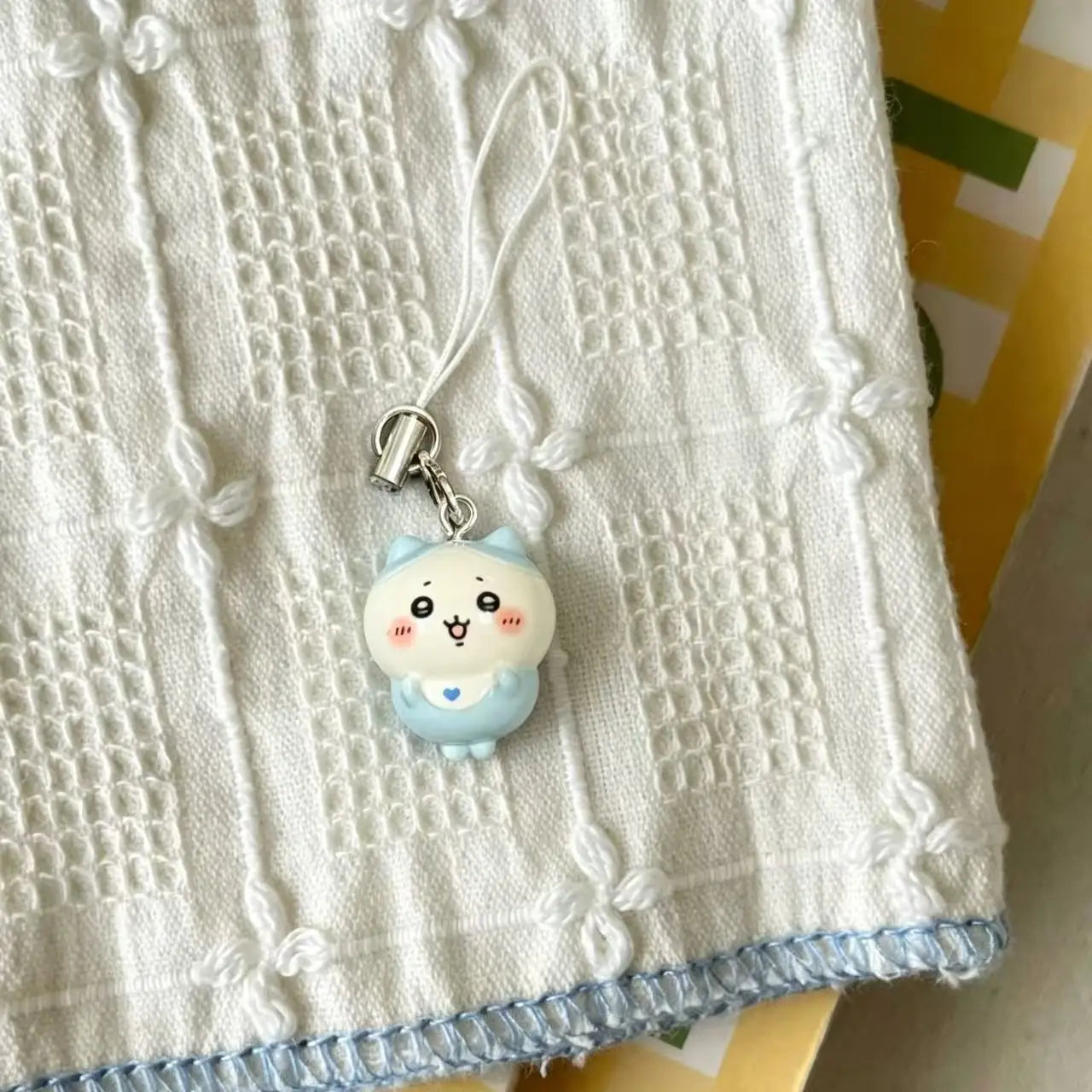 Kawaii Mini Resin Pendant Keychain - Cute Baby Outfit Phone Lanyard and Bag Charm for Girls