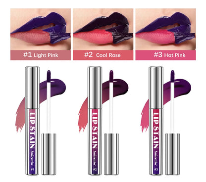 Peel-Off Lip Stain – Long-Lasting, Waterproof Pink Lip Tint | Transfer-Proof Natural Lip Color for Women’s Cosmetics
