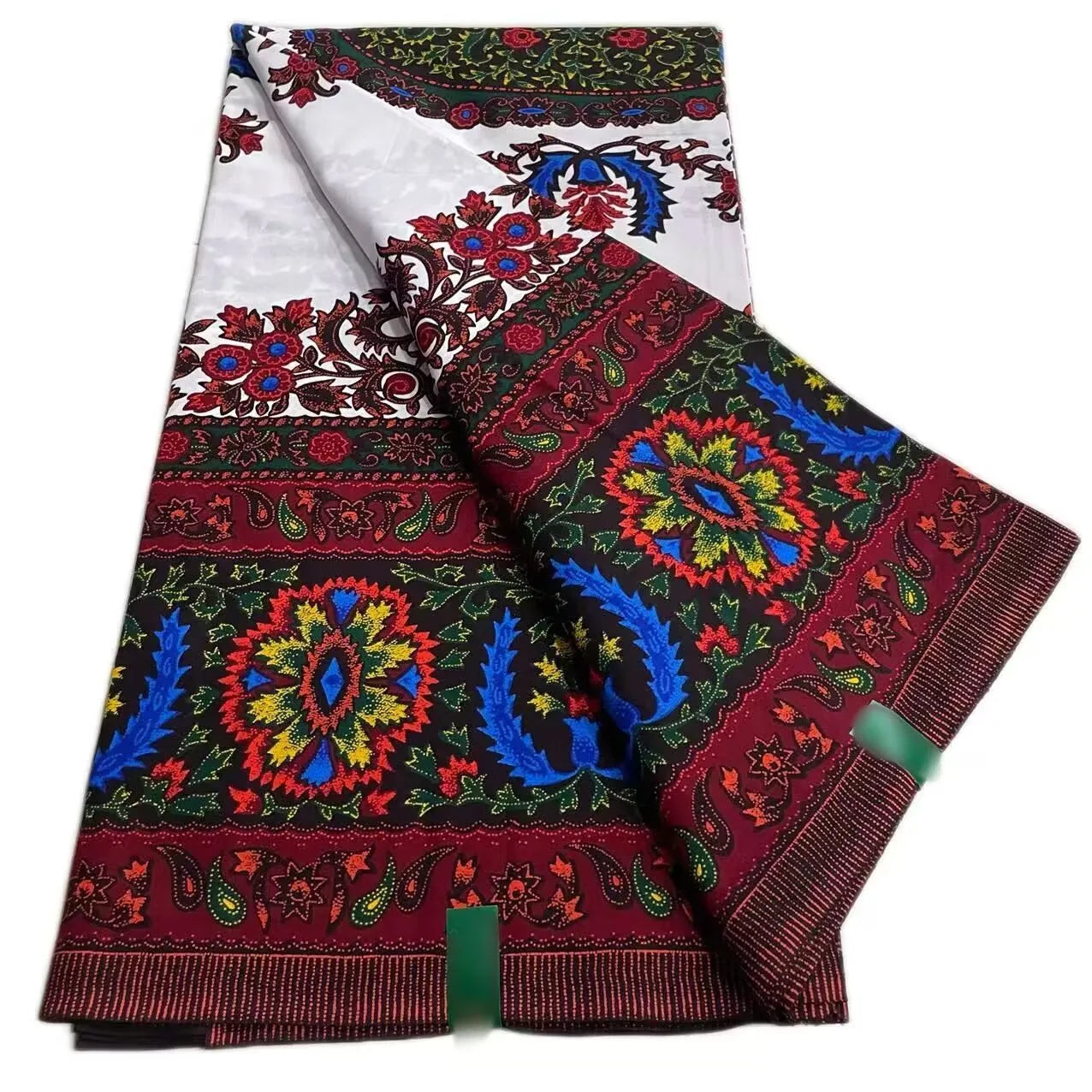 Ankara Wax Print Fabric - 100% Cotton Soft African Pagne Fabric for Dresses & Sewing