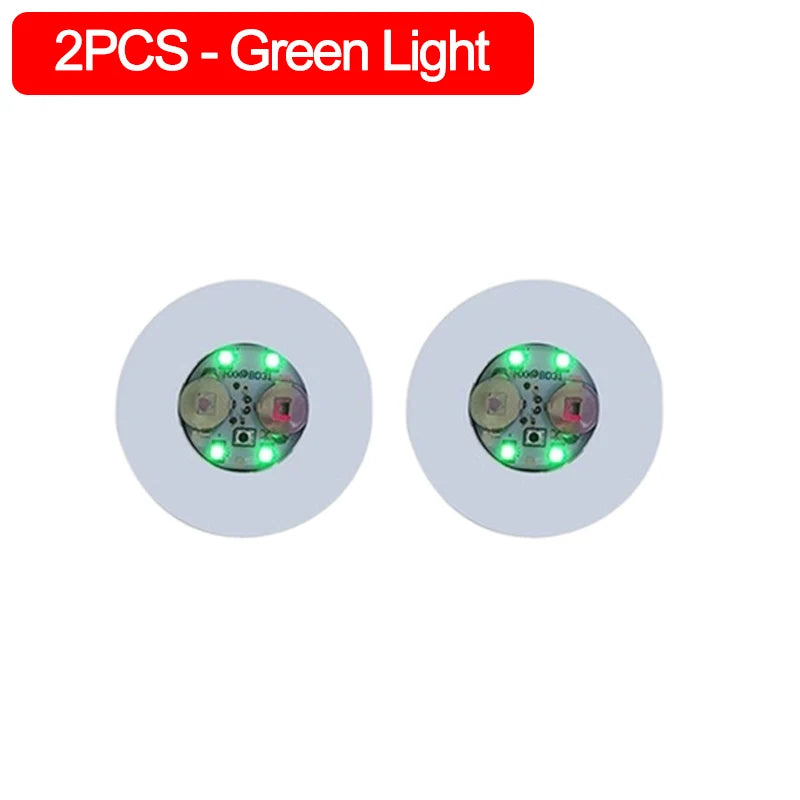 LED Coaster Sticker – Battery-Powered Luminous Glass & Bottle Pads for Bars, Parties, and Drink Decor