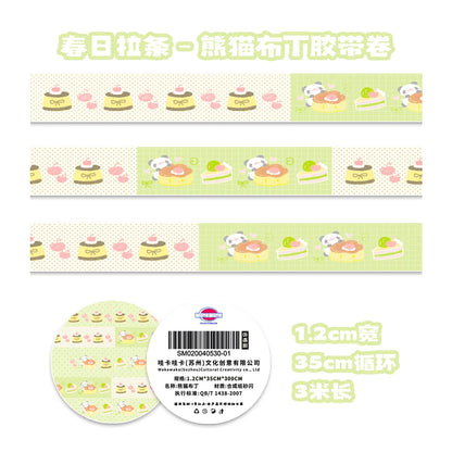 Kawaii Panda Washi Tape - Cute Deco Masking Tape for Scrapbook DIY Arts Crafts Stationery Album Decoration