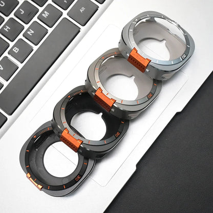 Luxury Metal Protective Case for Samsung Galaxy Watch Ultra 2 - Business-Style Watch Cover for Galaxy Watch Ultra 2026