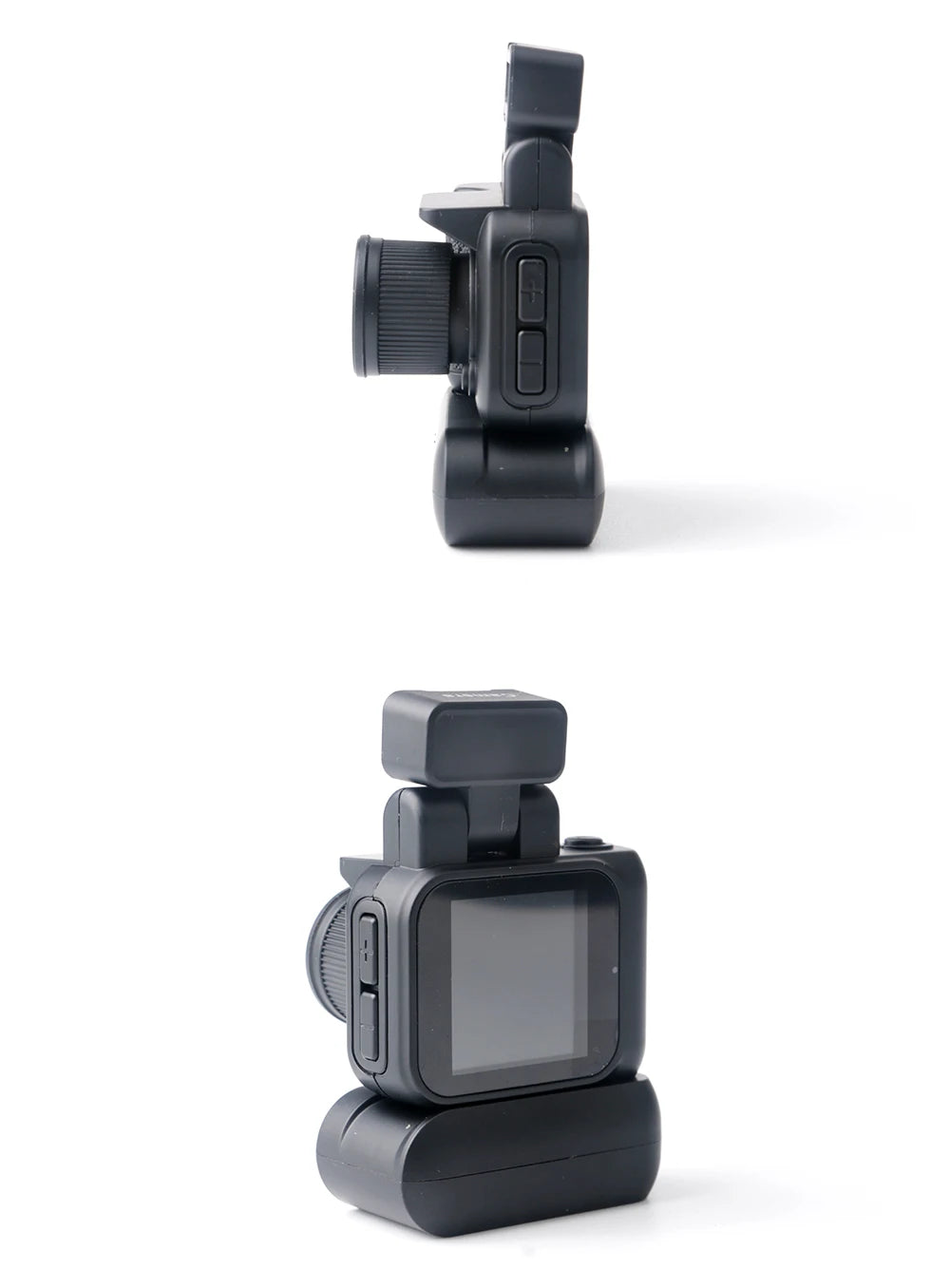 Y4000 Monoreflex Mini Camera 1080P Portable Video Recorder with Flash Lamp, Battery Dock & LCD Screen