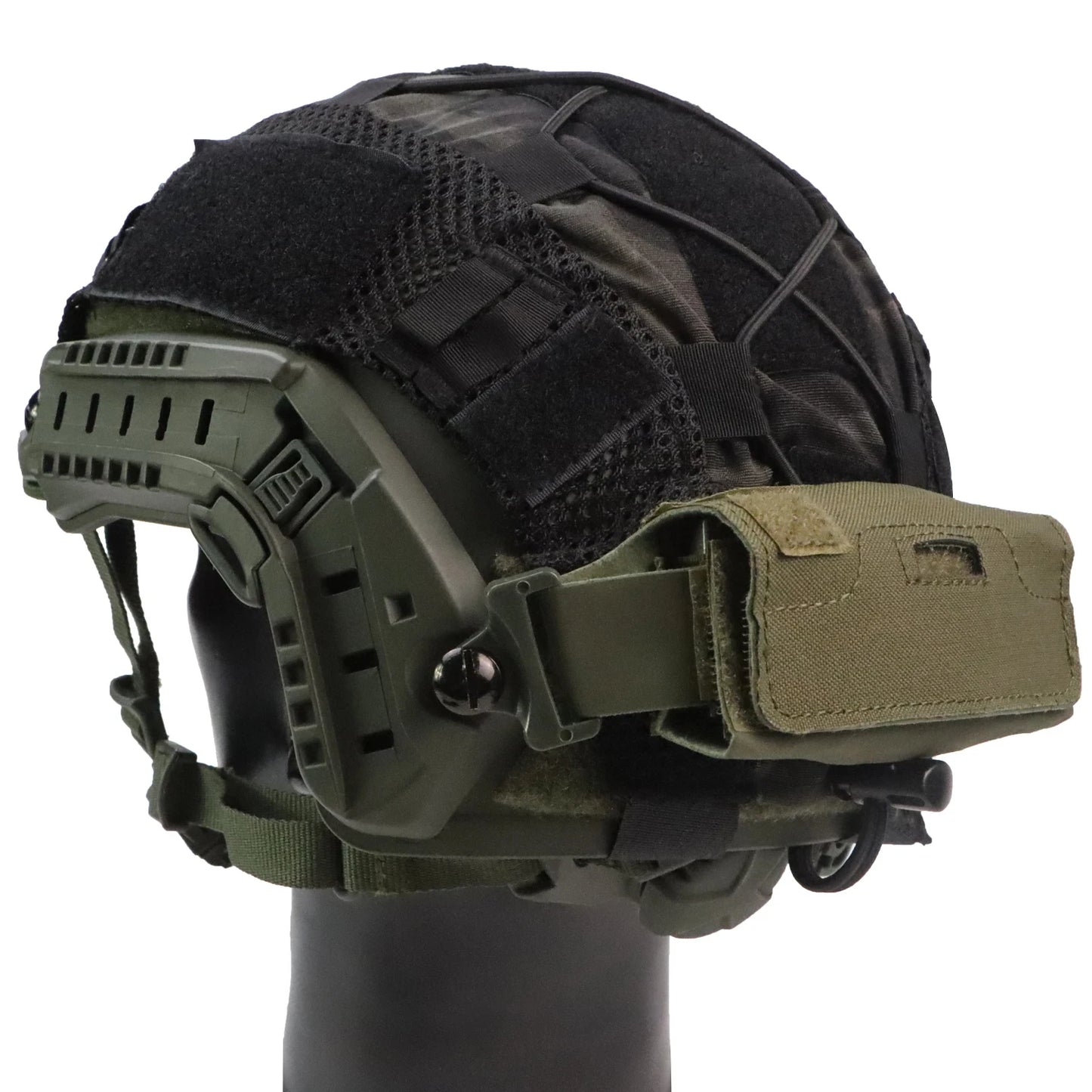 BOOIU Tactical Helmet Counterweight Bag – Balance Kit with 5 Counter Blocks for OPS FAST PJ MH Helmets
