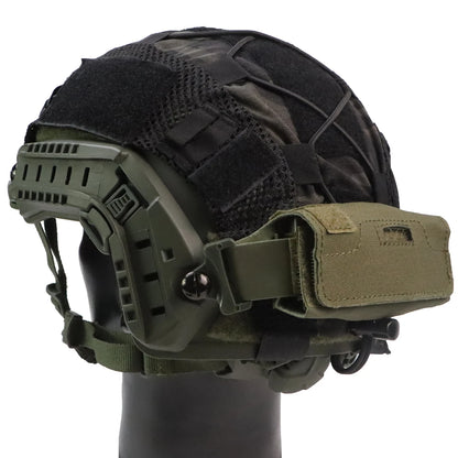 BOOIU Tactical Helmet Counterweight Bag – Balance Kit with 5 Counter Blocks for OPS FAST PJ MH Helmets