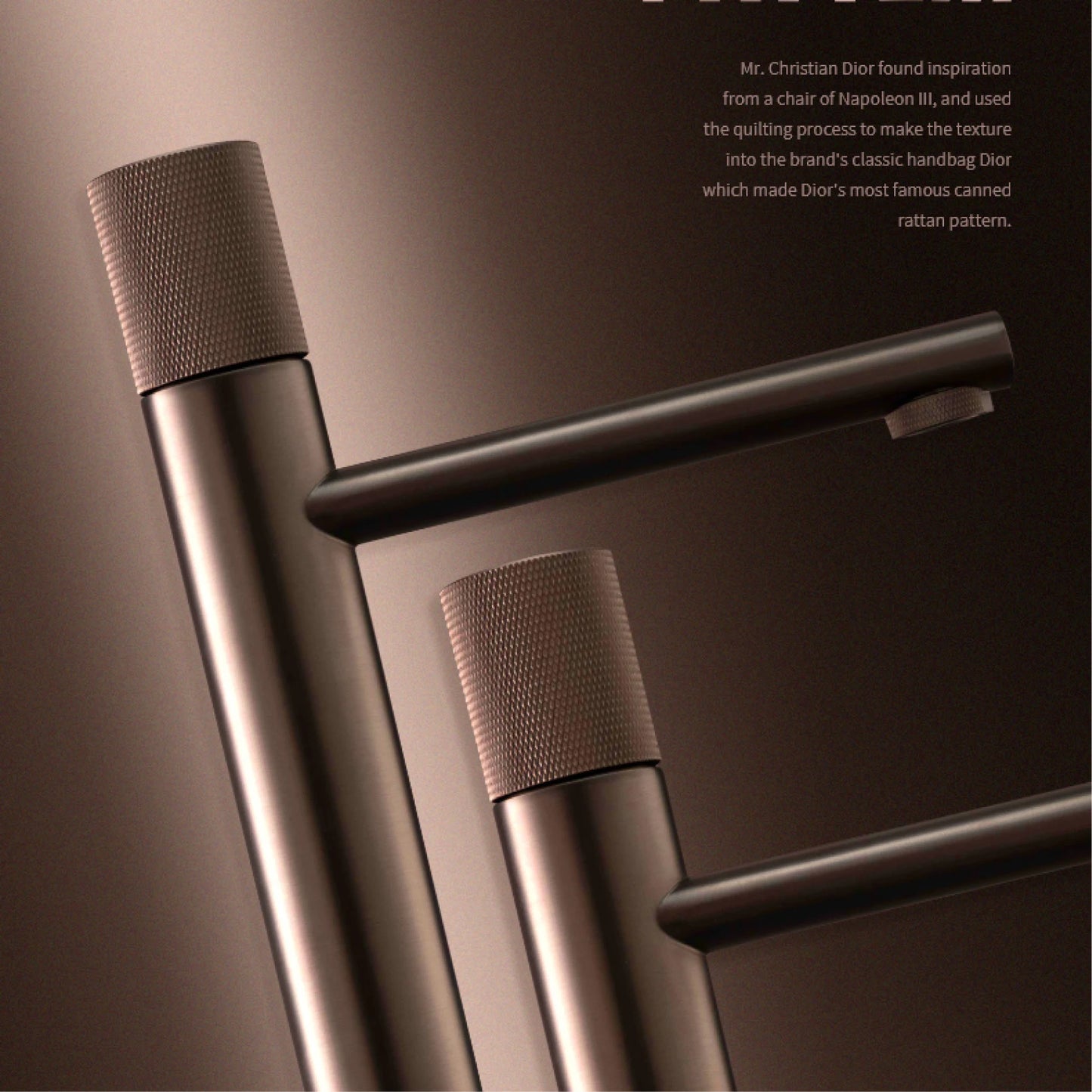 Brass Black Bathroom Faucet – High-End Hot & Cold Round Hand Washing Faucet for Toilet & Hotel