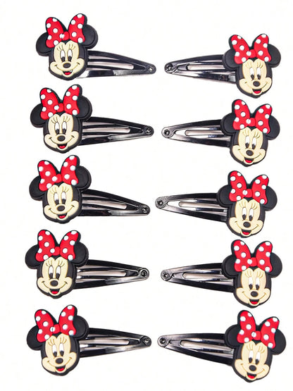 Disney Series BB Clip – Sweet Cute Cartoon Character Hairpin, Back-to-School Gift Hair Accessories