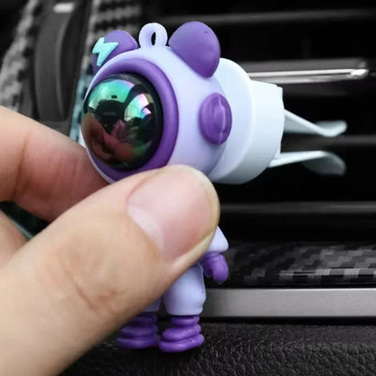 Cartoon Astronaut Car Air Outlet Perfume Clip – Aromatherapy Air Freshener for Car Interior