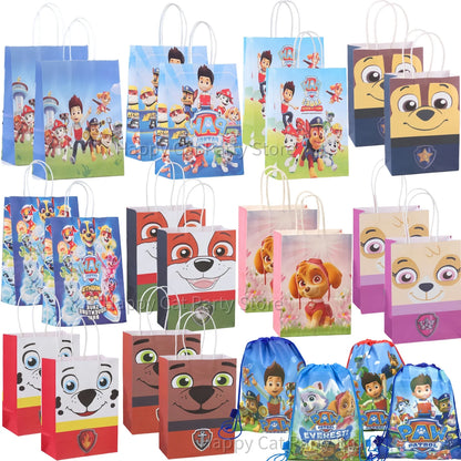 PAW Patrol Birthday Gift Bags – Skye & Paw Patrol Candy Party Favor Bags for Boys & Girls Party Supplies & Treat Packaging