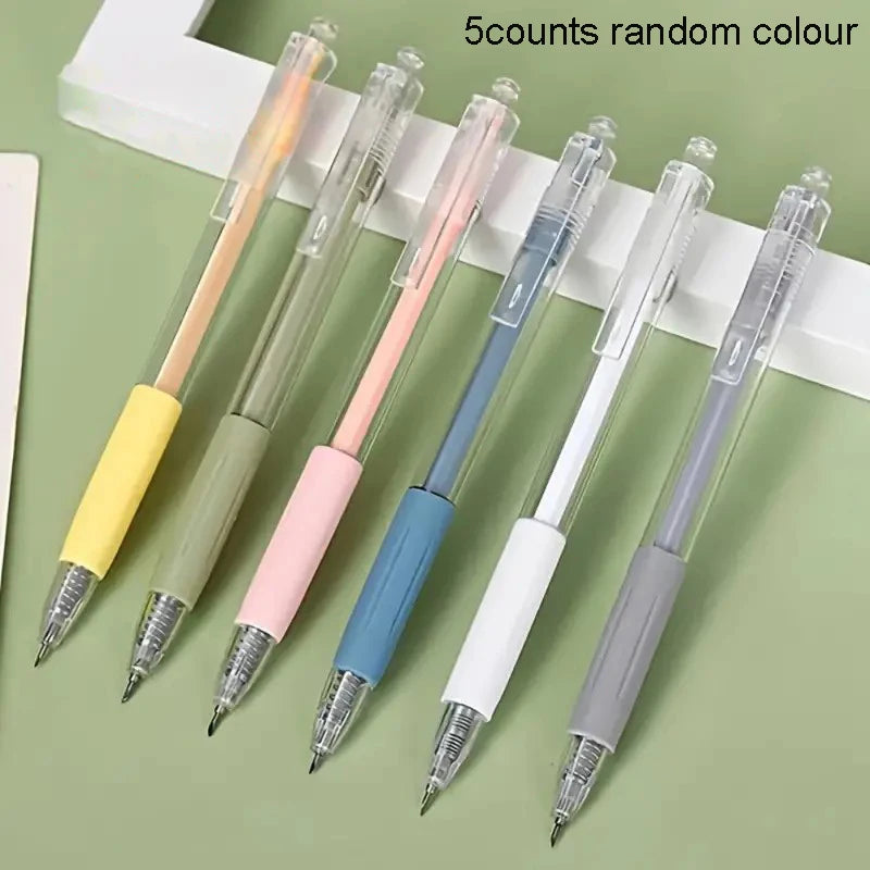 5PCS Press Pen Utility Knife Set - Compact Precision Cutting Tools for Crafts, Scrapbooking, Stickers & DIY Art Supplies