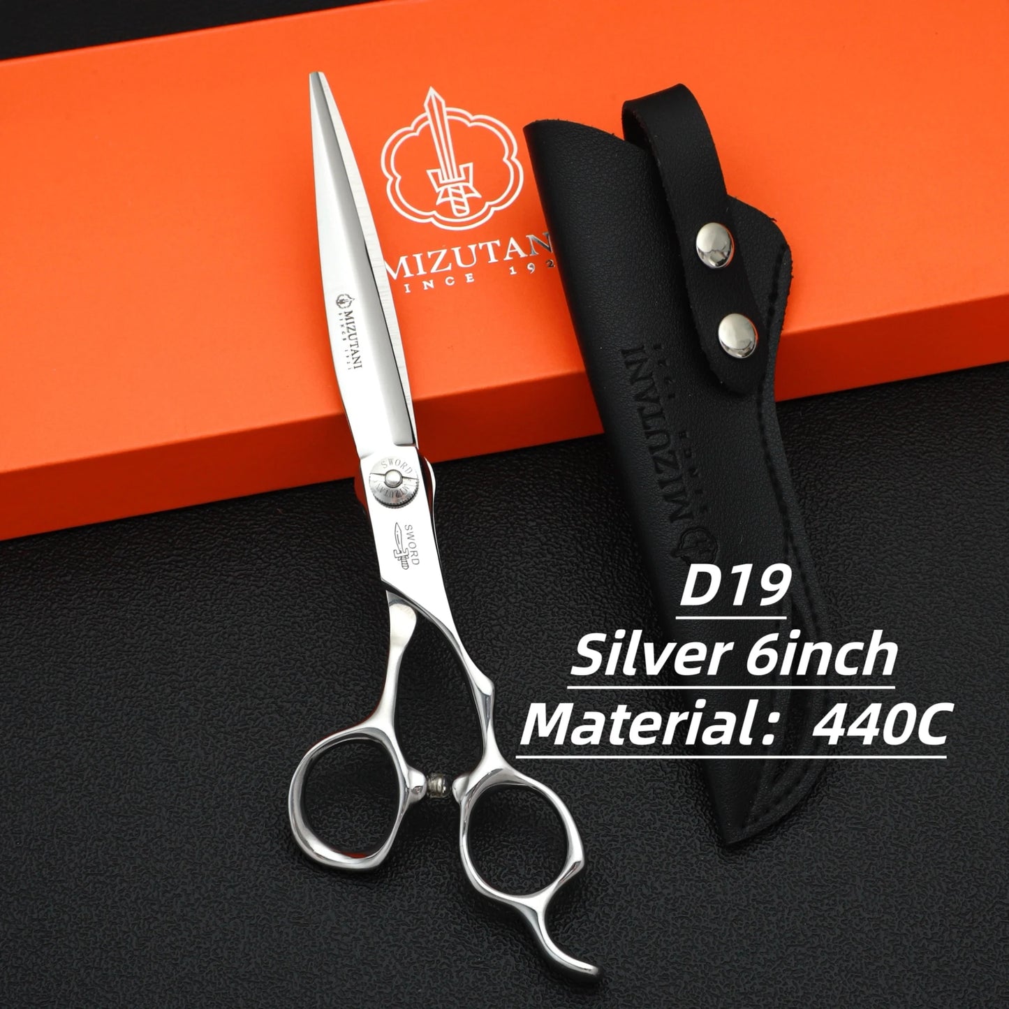 Left-Handed Hairdressing Scissors – 6 Inch Professional Barber Shears & Hair Clippers Cutting Tool