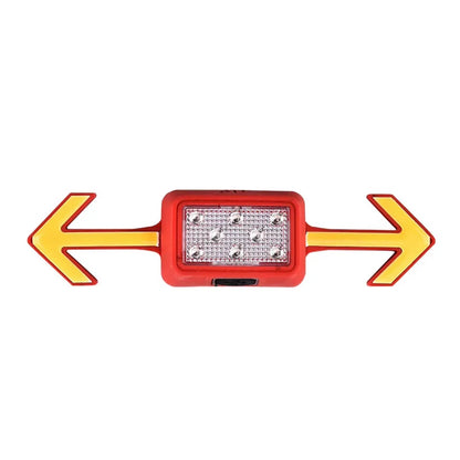 USB Rechargeable Bicycle Helmet Light with Remote Turn Signal – Waterproof LED Rear Safety Warning Taillight for Night Cycling