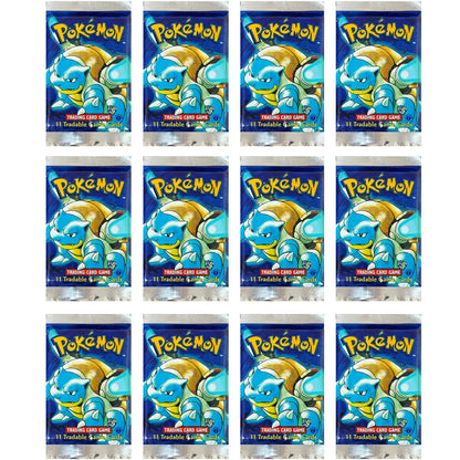 Pokémon Booster Packs Base Fossil Jungle - 11 Cards Per Pack & 36 Pack Booster Box Proxy Game Cards Collection