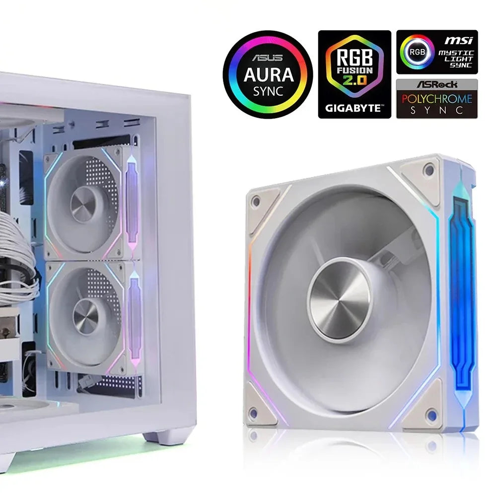 PRISM 4 RS ARGB Computer Case Fan - 120mm Quiet Cooling Fan, 12V, 800–1600RPM, High Airflow