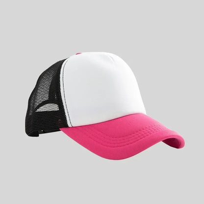 Personalized Logo Trucker Hats - Custom Foam Mesh Baseball Caps for Men & Women, Snapback Sun Hats