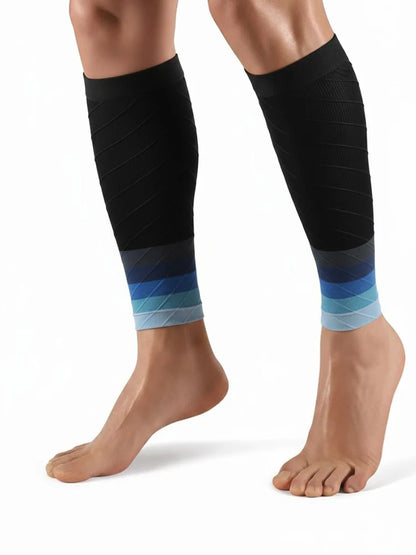 Calf Compression Sleeves - 20-30mmHg Footless Leg Support for Running, Sports and Marathon Training