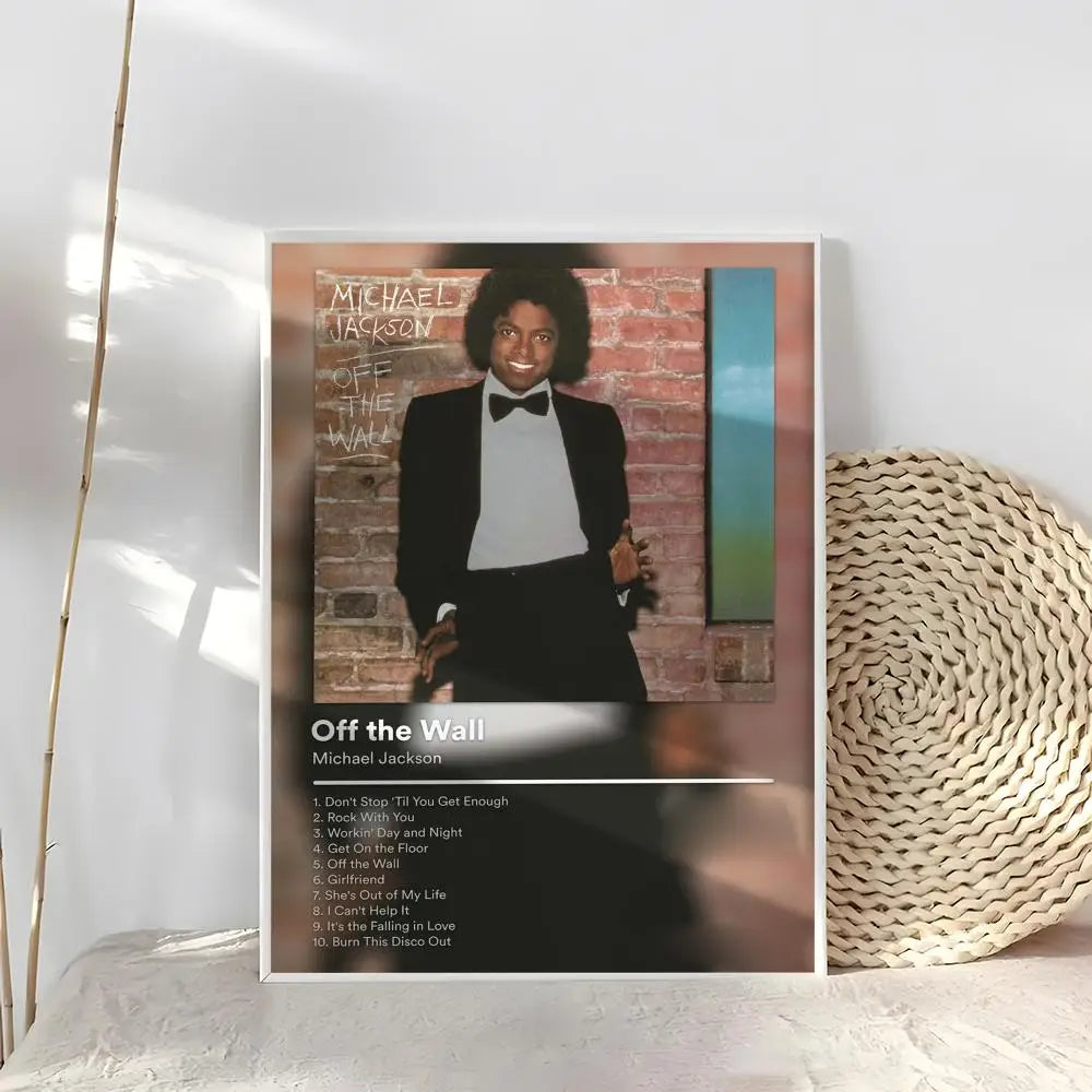 Michael Jackson Aesthetic Wall Art Poster - Modern Music Legend Print for Bedroom, Living Room & Office Decor