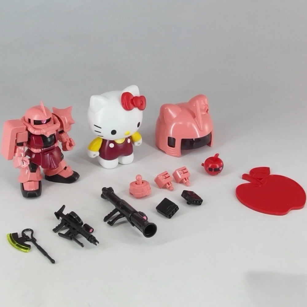 KT MS-05 Zakuii SD Anime Figure – Assembly Model Action Doll for Kids