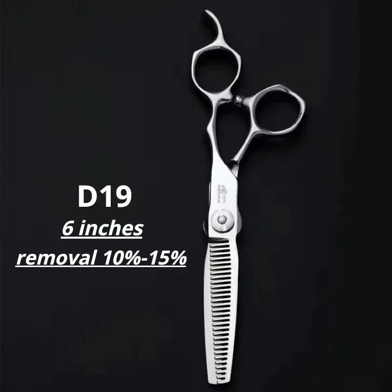 Left-Handed Professional Hairdressing Scissors – 6-Inch Hair Cutting Shears for Barbers & Hairdressers