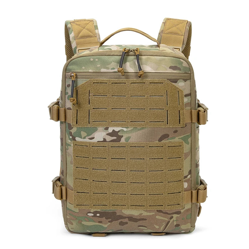 1000D Nylon Hunting Backpack – Lightweight Molle Plate Carrier Rucksack, Hiking & Sports Bag Compatible with Vest