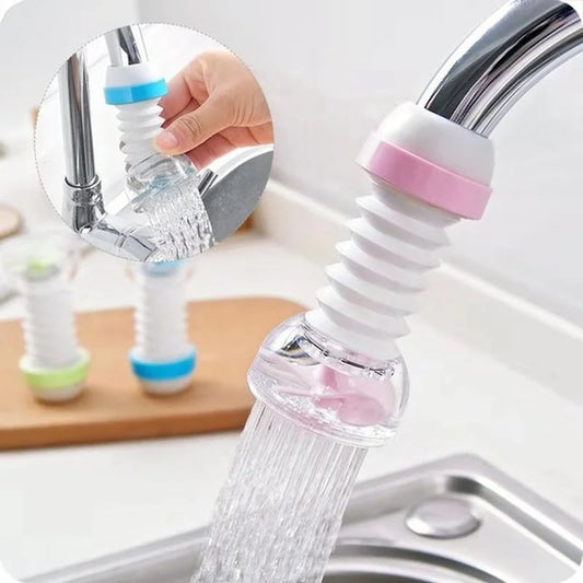 Telescopic Water Saver Tap Filter – Kitchen & Bathroom Faucet Sprinkler Extender Accessory