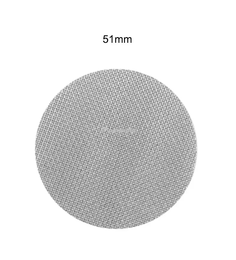 51/53/58mm Reusable Coffee Filter Screen – Heat Resistant Mesh Puck Screen for Espresso Machine Portafilter