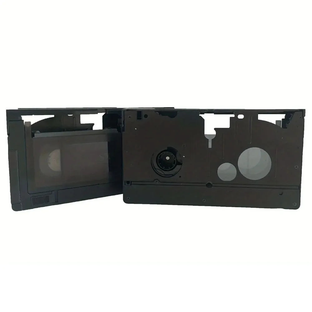 Classic VHS-C Tape Adapter - Vintage VHS Cassette Converter Box for VHS to VHS-C Video Tape Conversion