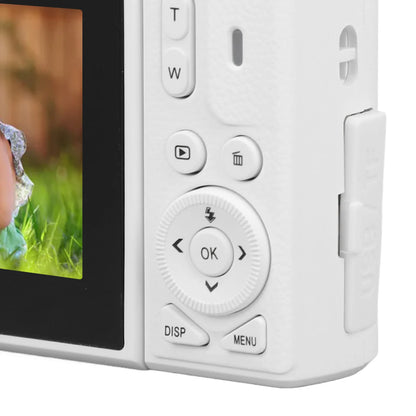Retro 64MP Digital Camera – Stabilization Video, Pause Function, 3-Inch IPS Screen for Vlogging & Beginners