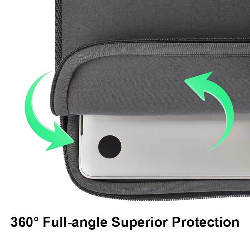 Universal Laptop Sleeve Bag - Protective Case for Xiaomi, Lenovo, Dell & MacBook Air/Pro 13–15.6 Inch Laptops