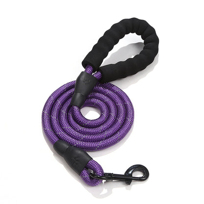 Strong Reflective Dog Leash – Durable Pet Leash for Small, Medium & Large Dogs, Suitable for Pulling & Walking Golden Retrievers