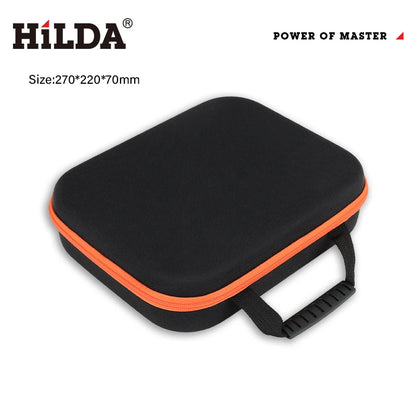 HILDA Large Capacity Waterproof Tools Bag – Electrician Hardware Organizer, 3 Sizes with Red Edges